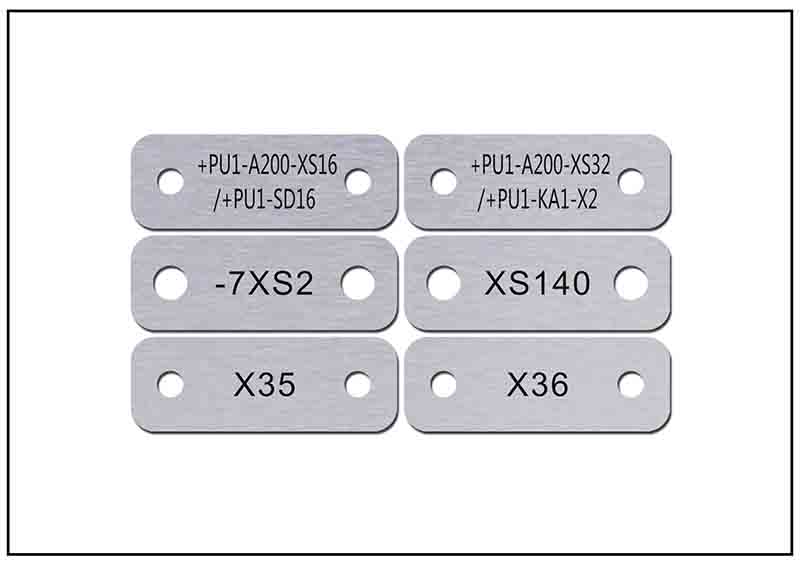 鋁合金電纜標簽銘牌標牌